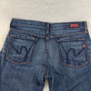 Citizens of Humanity Kelly #001 Low Rise Bootcut Jeans Size 30 Stretch Denim